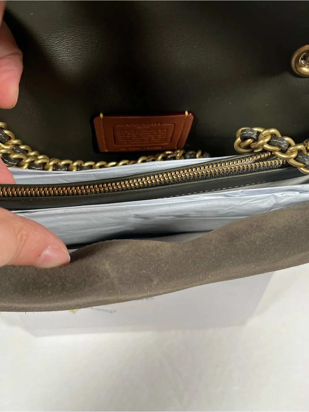 Coach Tabby Shoulder Bag 26 With Quilting  $550 NWT - Picture 6 of 9